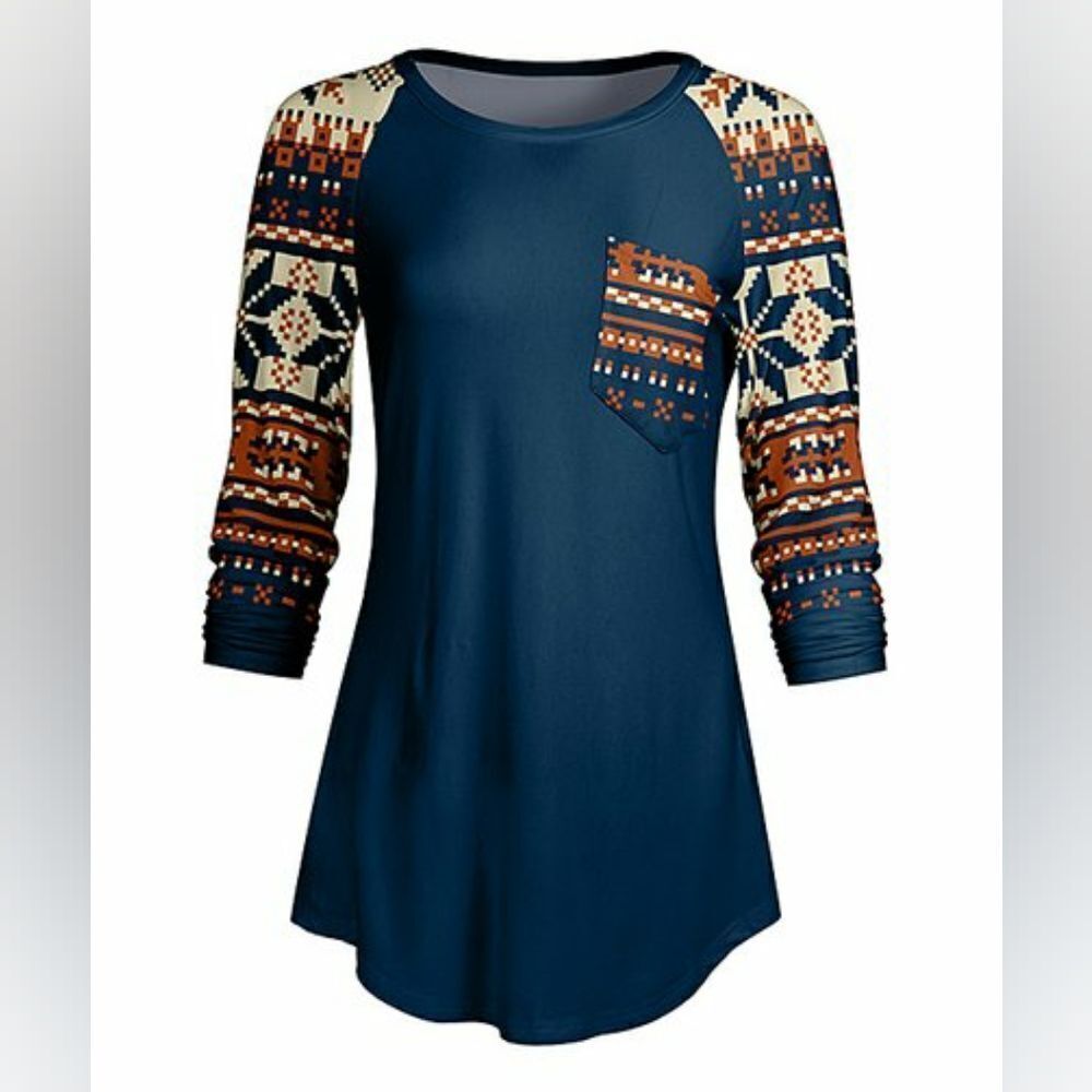 Lily Raglan Tunic sz Med